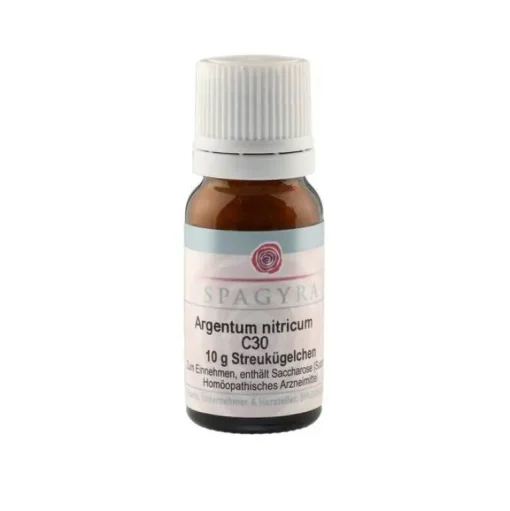 A-Argentum nitricum C 30 Globuli, 10 g