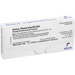 Weleda Verletzungen-Arnica Planta Tota RH D 30 Ampullen, 8X1 ml