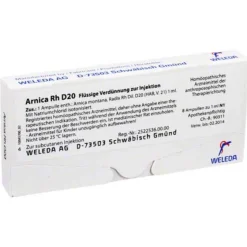 Weleda Verletzungen-Arnica RH D 20 Ampullen, 8X1 ml