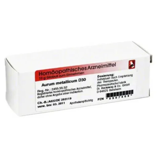 Dr. Reckeweg A-Aurum metallicum D 30 Globuli, 10 g