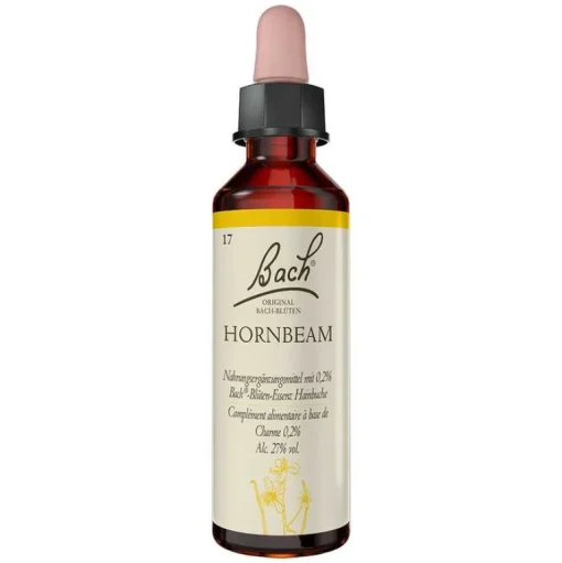 Original Bachblüten Bachblütentropfen-Bachblüten Nr. 17 Hornbeam Tropfen, 20 ml