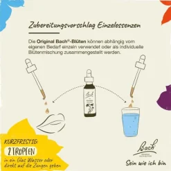 Original Bachblüten Bachblütentropfen-Bachblüten Nr. 18 Impatiens Tropfen, 20 ml