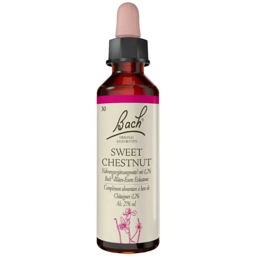 Original Bachblüten Bachblütentropfen-Bachblüten Nr. 30 Sweet Chestnut Tropfen, 20 ml