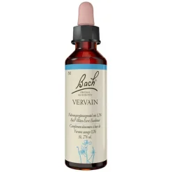 Original Bachblüten Bachblütentropfen-Bachblüten Nr. 31 Vervain Tropfen, 20 ml