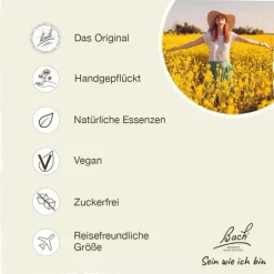 Original Bachblüten Bachblütentropfen-Bachblüten Nr. 31 Vervain Tropfen, 20 ml