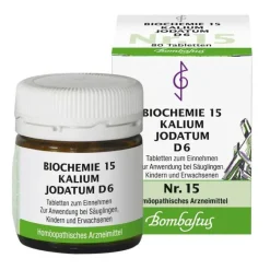 Bombastus Salze 13-24-Biochemie 15 Kalium jodatum D 6 Tabletten, 80 St