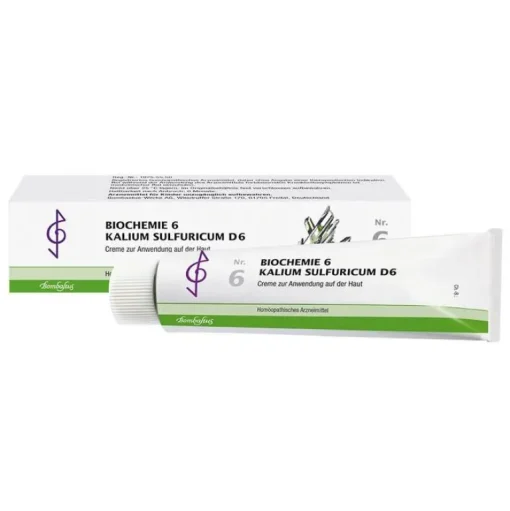 Bombastus Cremes & Lotionen-Biochemie 6 Kalium sulfuricum D 6 Creme, 100 ml
