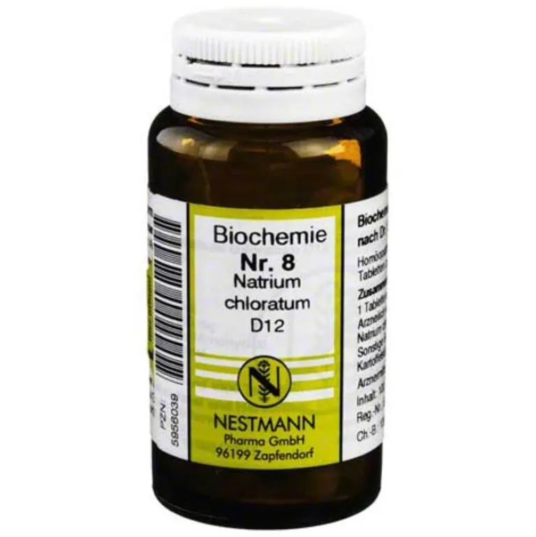 Nestmann D 12|Salze 1-12-Biochemie 8 Natrium chloratum D 12 Tabletten, 100 St