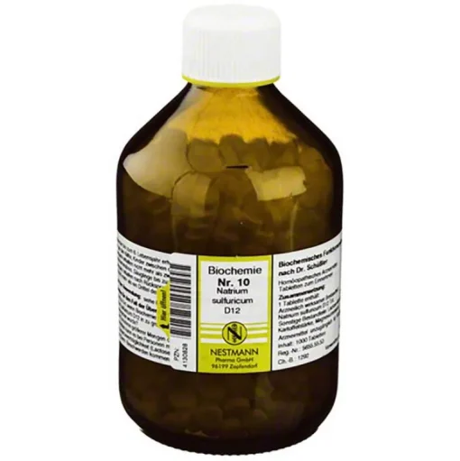 Nestmann Salze 1-12|D 12-Biochemie 10 Natrium sulfuricum D 12 Tabletten, 1000 St