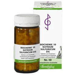 Bombastus Salze 1-12-Biochemie 10 Natrium sulfuricum D 6 Tabletten, 200 St