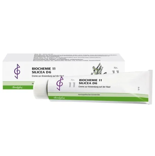 Bombastus Cremes & Lotionen-Biochemie 11 Silicea D 6 Creme, 100 ml