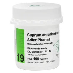 Adler Salze 13-24-Biochemie 19 Cuprum ar, 400 St