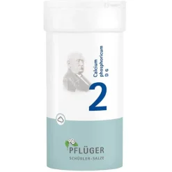 Pflüger Salze 1-12|D 6-Biochemie 2 Calcium phosphoricum D 6 Pulver, 100 g