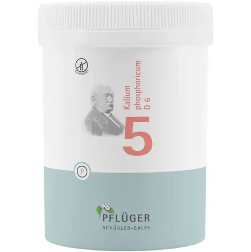 Pflüger Salze 1-12|D 6-Biochemie 5 Kalium phosphoricum D 6 Tabletten, 1000 St