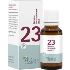 Pflüger Salze Als Globuli|Salze 13-24-Biochemie 23 Natrium bicarbonicum D 12 Globuli, 15 g