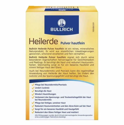 Heilerde-Bullrich Heilerde Pulver hautfein, 500 g