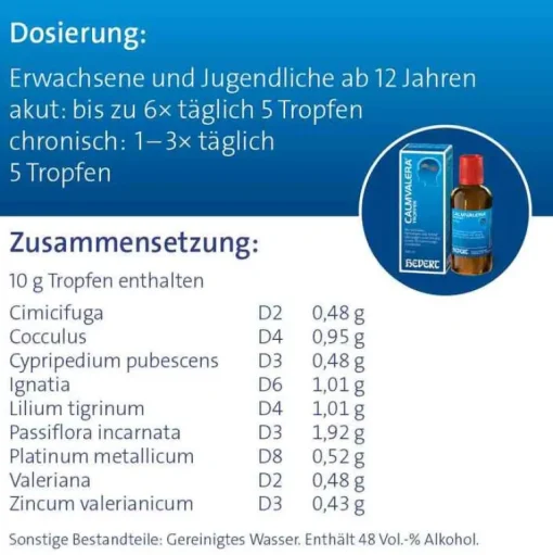 Calmvalera Hevert|Beruhigungsmittel-Tropfen, 200 ml