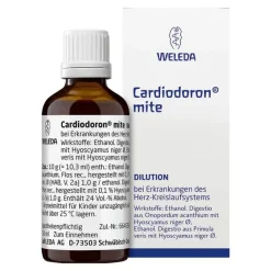 Weleda Herz, Kreislauf & Venen-Cardiodoron mite Dilution, 50 ml