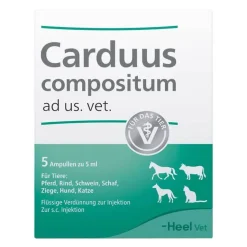 Heel Heel-Carduus Compositum Ampullen vet. (für Tiere), 5X5 ml