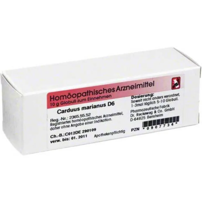 Dr. Reckeweg C|C-Carduus marianus D6 Globuli, 10 g