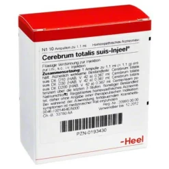 Injeel Heel-Cerebrum Totalis suis Ampullen, 10 St