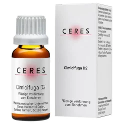 Ceres C-Cimicifuga D 2 Dilution, 20 ml