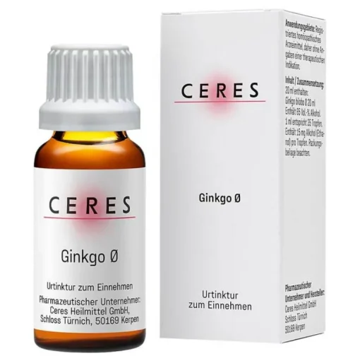 Ceres Alcea-Ginkgo Urtinktur, 20 ml