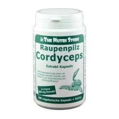 The Nutri Store Cordyceps-Cordyceps 350 mg Extrakt Kapseln, 200 St
