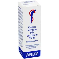 Weleda Auge & Ohr-Corpus Vitreum D 6 / Succinum D 6 aa Augentropfen, 10 ml