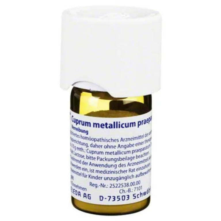 Weleda Herz, Kreislauf & Venen-Cuprum metallicum praeparatum D 6 Trituration, 20 g