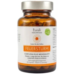 Plantavis Weihrauch|Kurkuma Kapseln-Curcuma plus Weihrauch Kapseln, 60 St