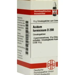 A|A-DHU Acidum formicicum D 200 Globuli, 10 g