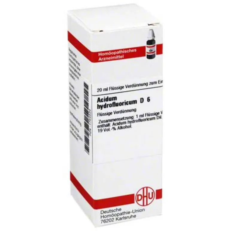 DHU A-Acidum hydrofluoricum D 6 Dilution, 20 ml