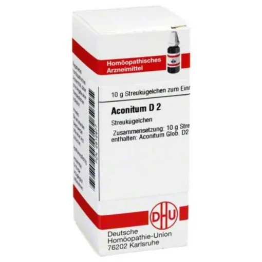 A|A-DHU Aconitum D 2 Globuli, 10 g