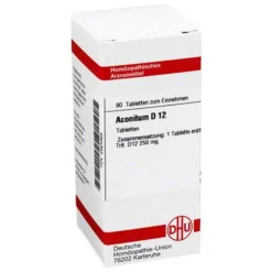 DHU A-Aconitum D 12 Tabletten, 80 St