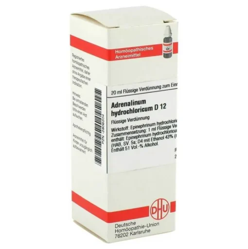 A-DHU Adrenalin hydrochloricum D 12 Dilution, 20 ml
