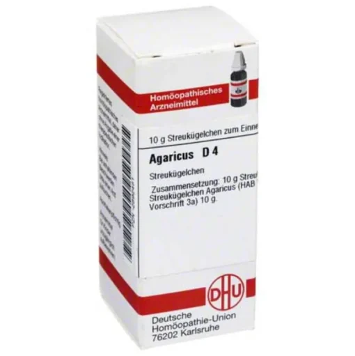 A|A-DHU Agaricus D 4 Globuli, 10 g
