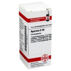 A|A-DHU Agaricus D 30 Globuli, 10 g