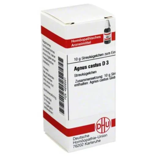 A|A-DHU Agnus castus D 3 Globuli, 10 g