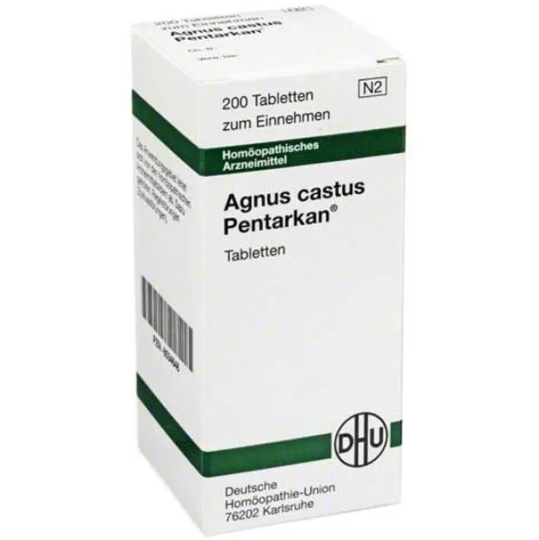Dhu Komplexmittel-DHU Agnus castus Pentarkan Tabletten, 200 St