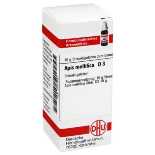 A|A-DHU Apis mellifica D 3 Globuli, 10 g