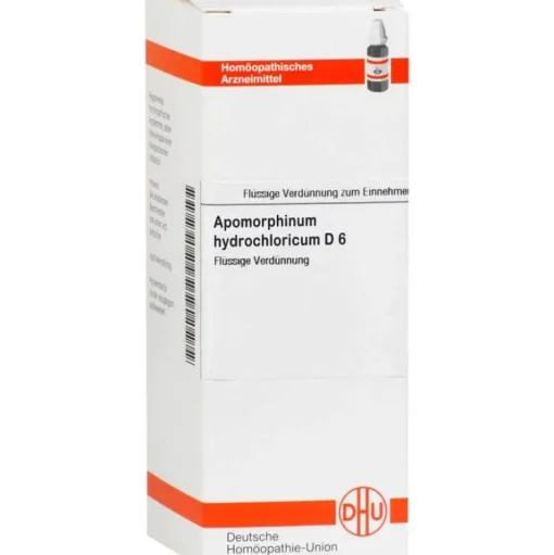 A-DHU Apomorphinum hydrochloric. D 6 Dilution, 20 ml