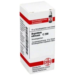 A|A-DHU Argentum nitricum C 200 Globuli, 10 g