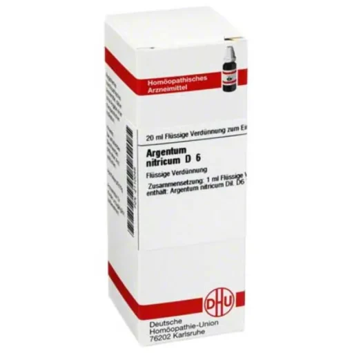 DHU A-Argentum nitricum D 6 Dilution, 20 ml