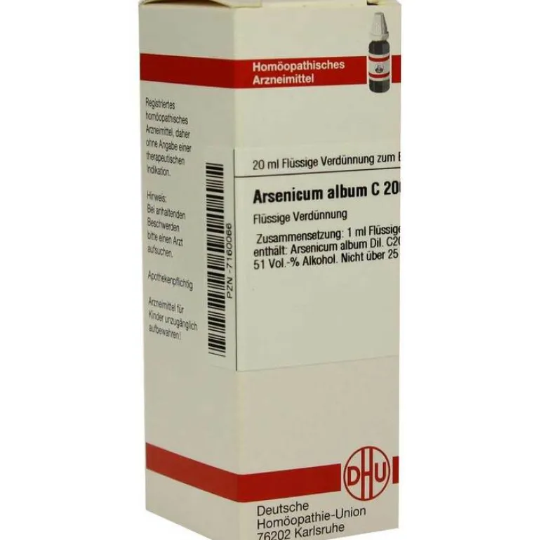 A-DHU Arsenicum album C 200 Dilution, 20 ml