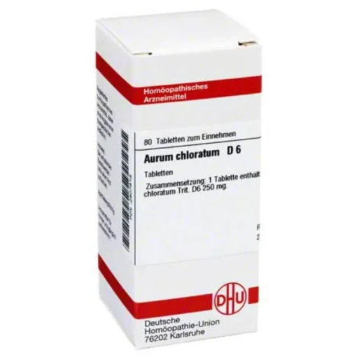 A-DHU Aurum chloratum D 6 Tabletten, 80 St