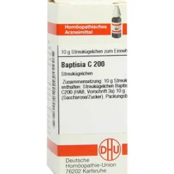 B|B-DHU Baptisia C 200 Globuli, 10 g