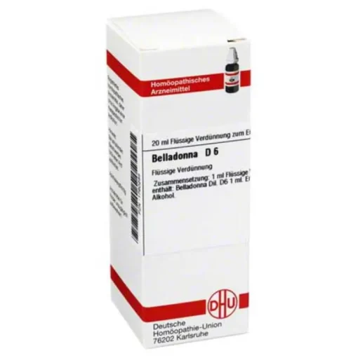 DHU B-Belladonna D 6 Dilution, 20 ml