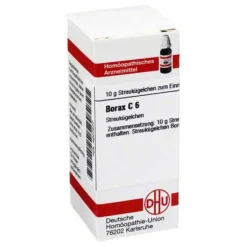 B|B-DHU Borax C 6 Globuli, 10 g