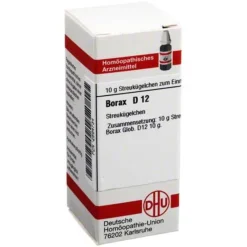 B|B-DHU Borax D 12 Globuli, 10 g